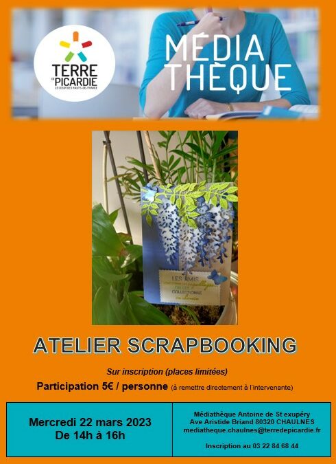 Atelier scrapbooking avec ScrapFashion’C