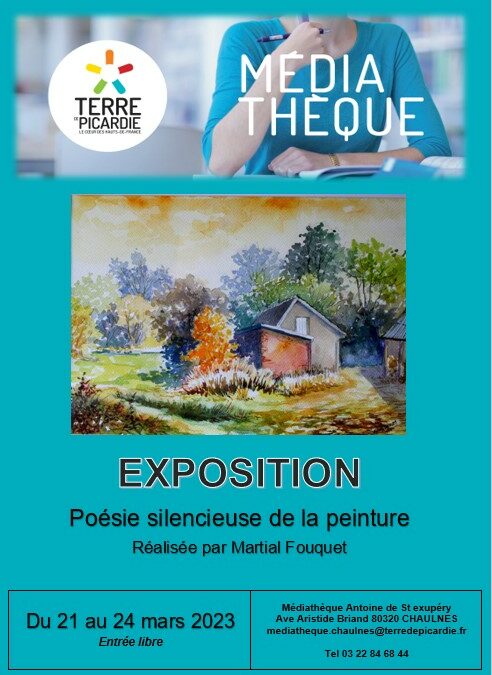 EXPOSITION « Poésie silencieuse de la peinture »
