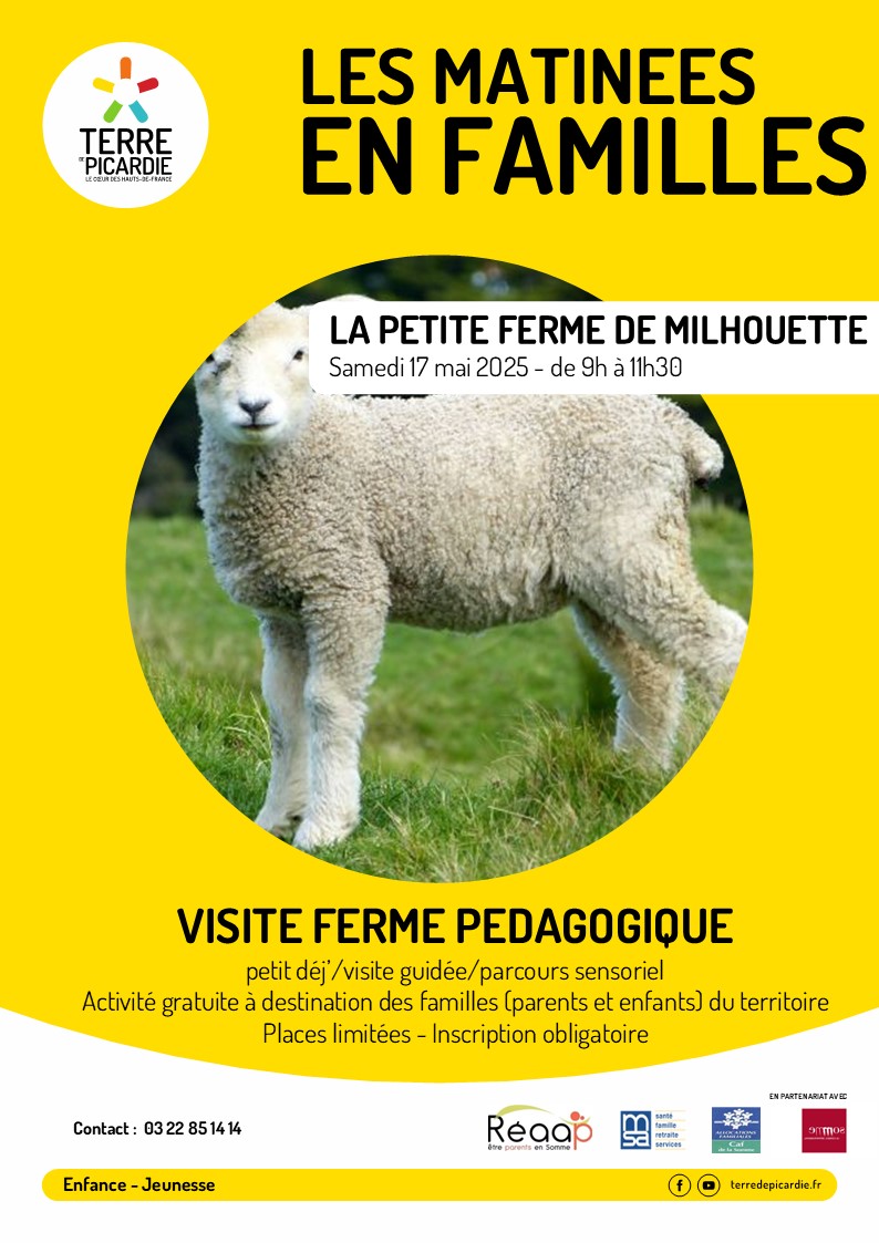 Matinées en famille – samedi 17 mai 2025