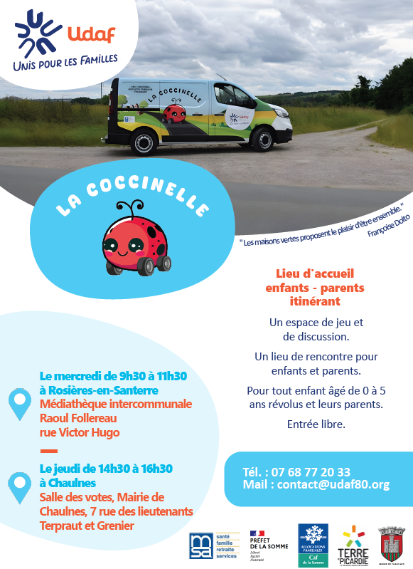 LAEP la Coccinelle – changement de lieu...
