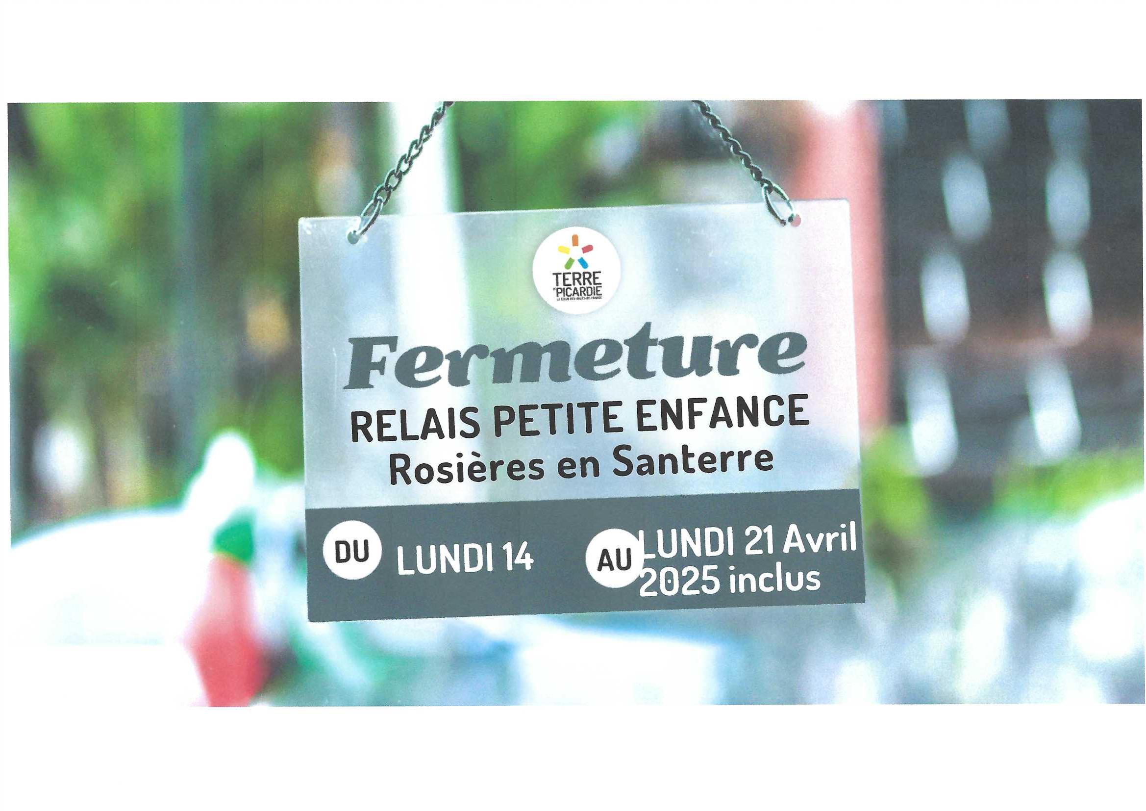 Fermeture du Relais Petite Enfance Rosières en...