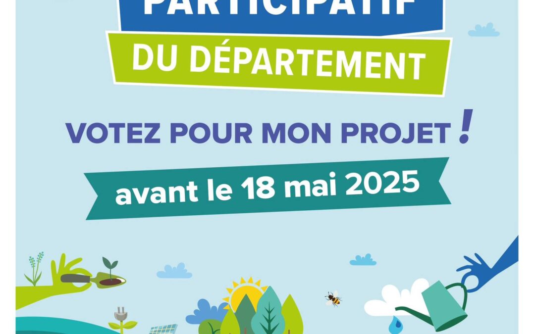 Budget participatif du Conseil Départemental