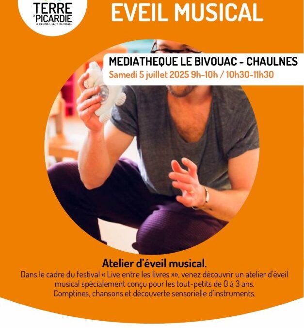 Atelier éveil musical pour les 0-3 ans