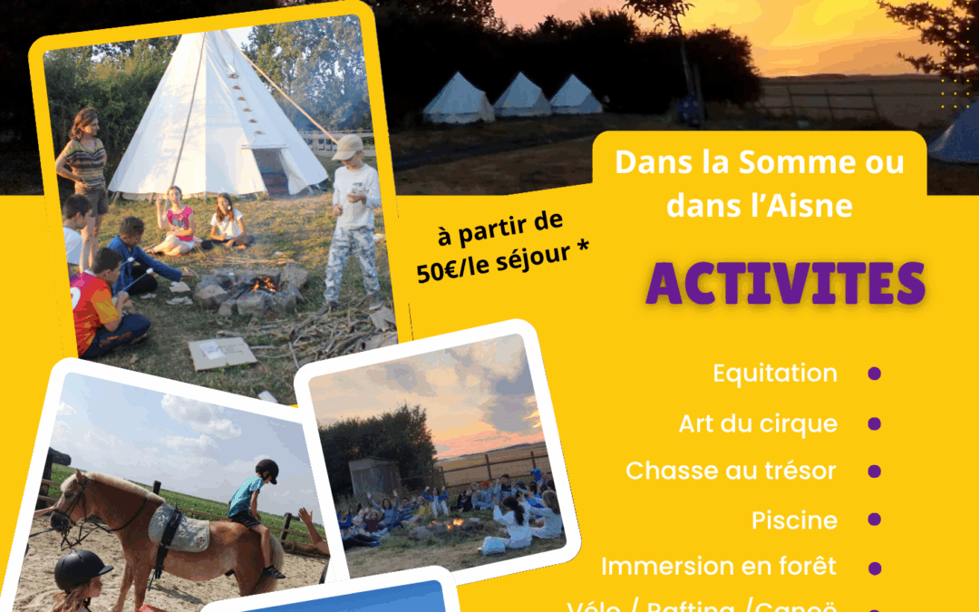 Colonies de vacances 2025