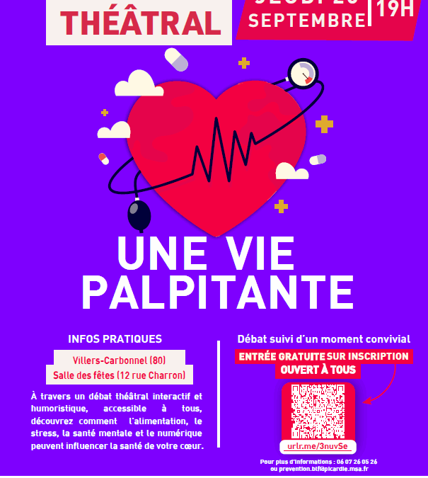 Débat théâtral – Une vie palpitante