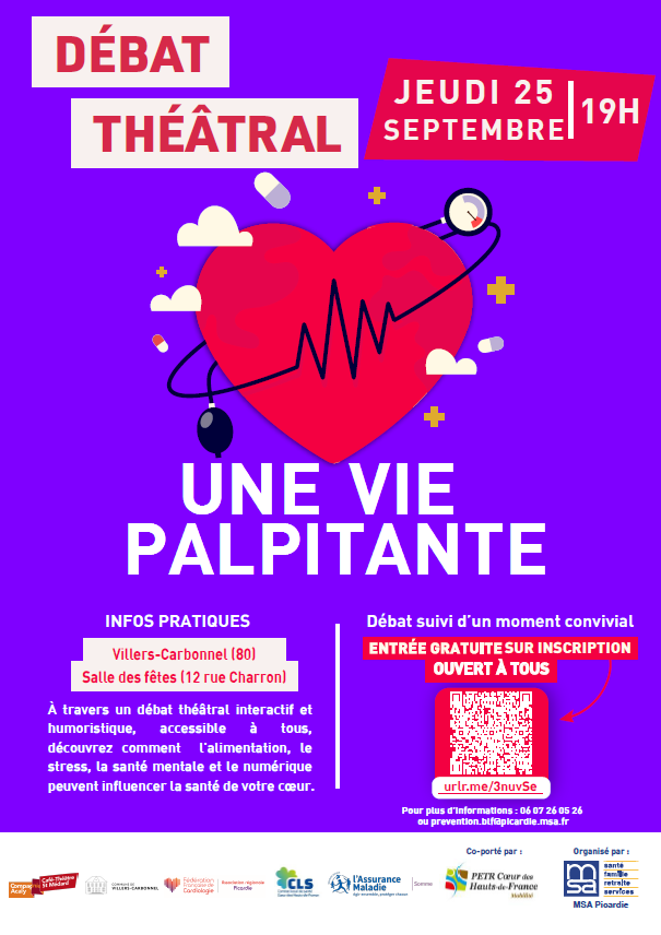 Débat théâtral – Une vie palpitante