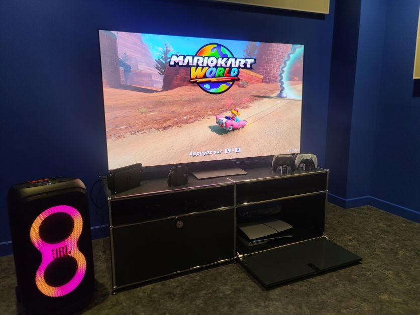 Vue de la gaming zone.
