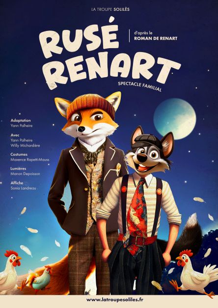 Spectacle Rusé Renart au Bivouac, Rosières