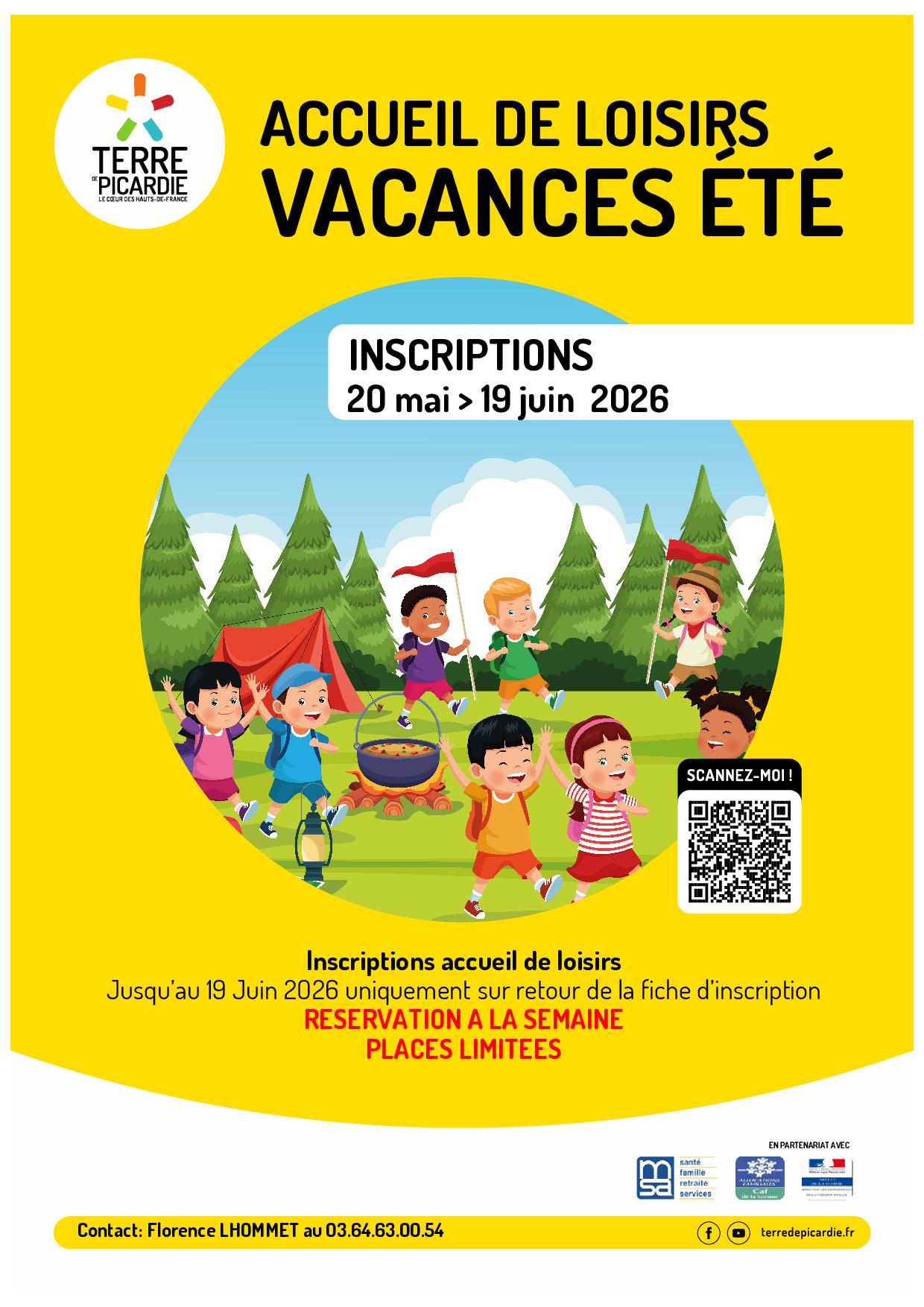 Inscriptions Accueil de Loisirs