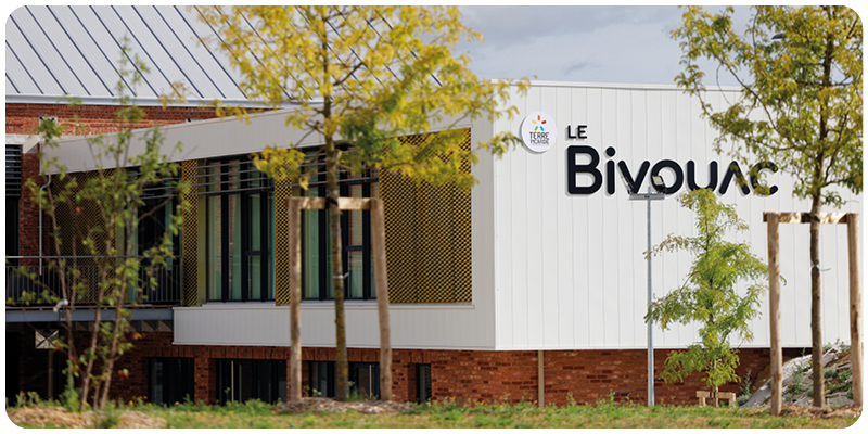 LE BIVOUAC -MEDIATHEQUE A ROSIERES : OUVERTURE...