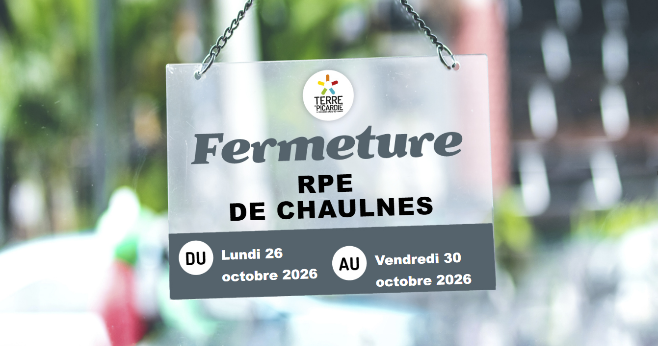 Fermeture du Relais Petite Enfance de Chaulnes